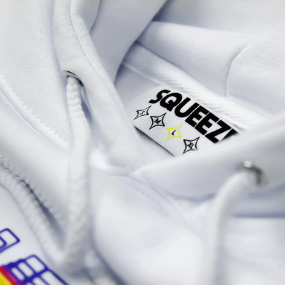 Drift apparel white squeeze hoodie